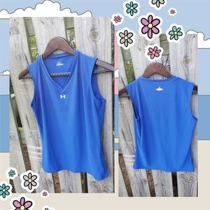 Women's Blue Under Armour tank top
